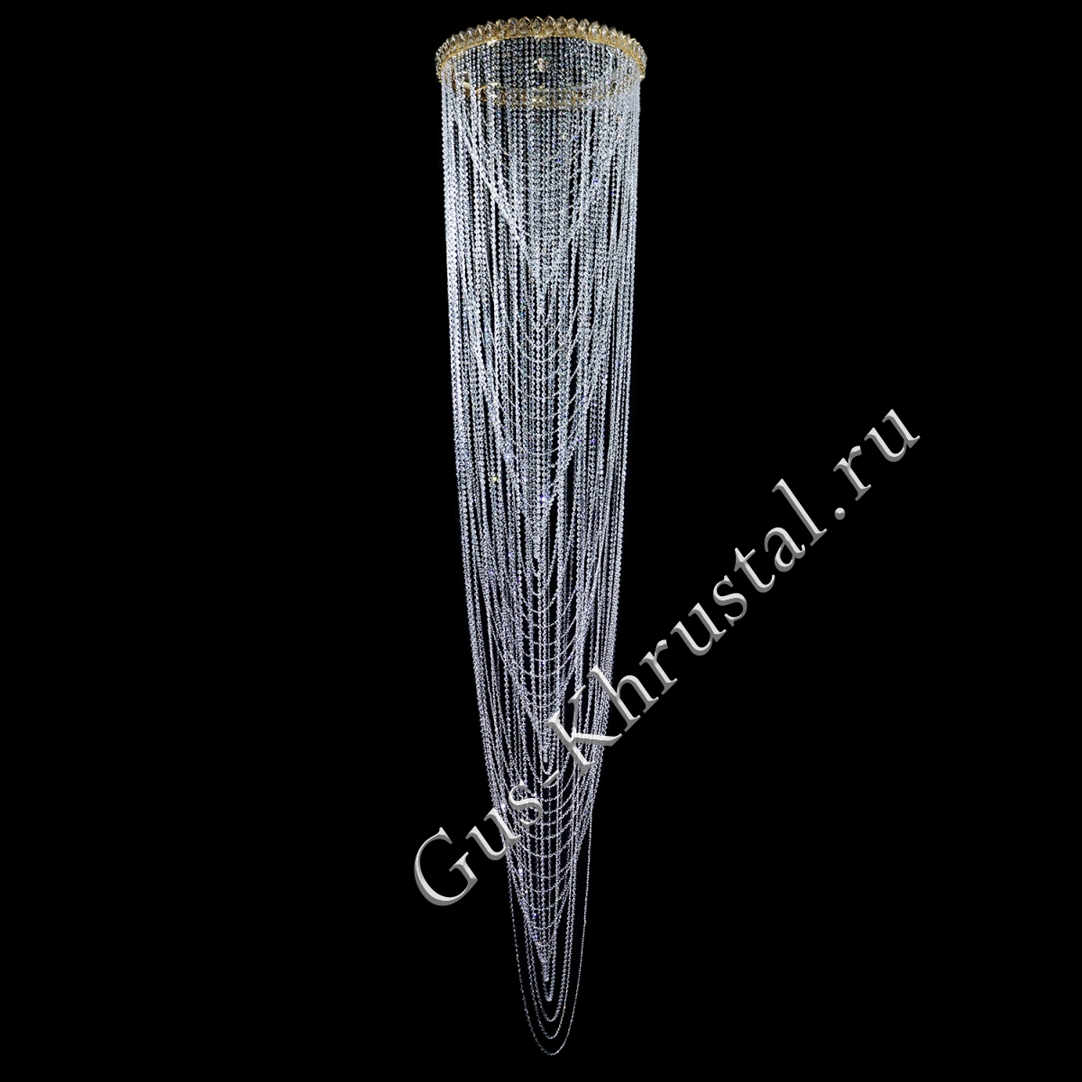 Люстра Водоворот Длинный