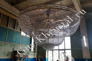 Люстра Водопад Италия - фото в интерьере